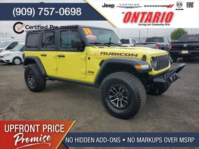 Certified 2024 Jeep Wrangler Unlimited Rubicon w/ Technology Group