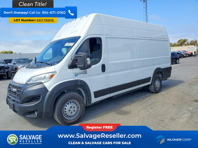Used 2024 RAM ProMaster 3500 w/ Delivery Van Package FWD image 1