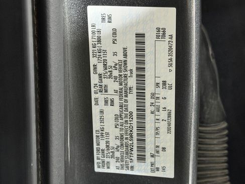 Used 2024 Ford F150 STX w/ STX Black Appearance Package AWD/4WD image 45