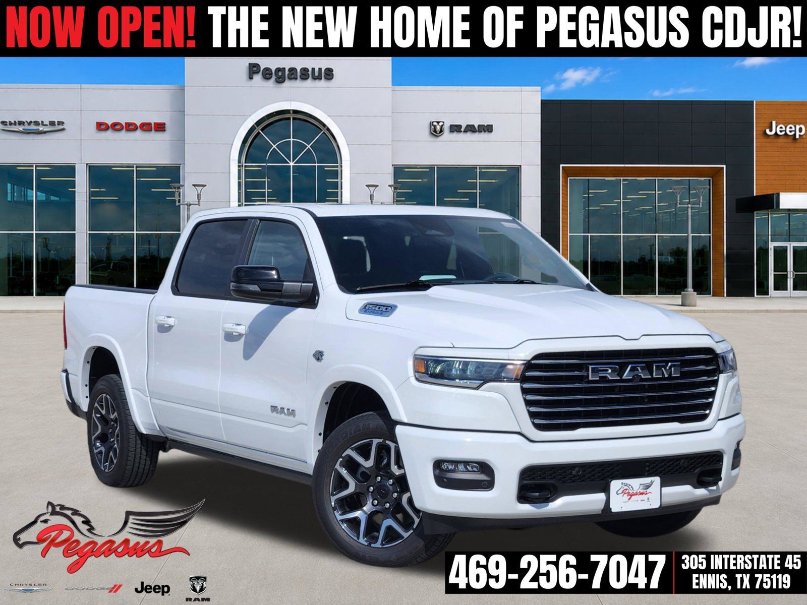 New 2026 RAM 1500 Laramie AWD/4WD 360° Tour
