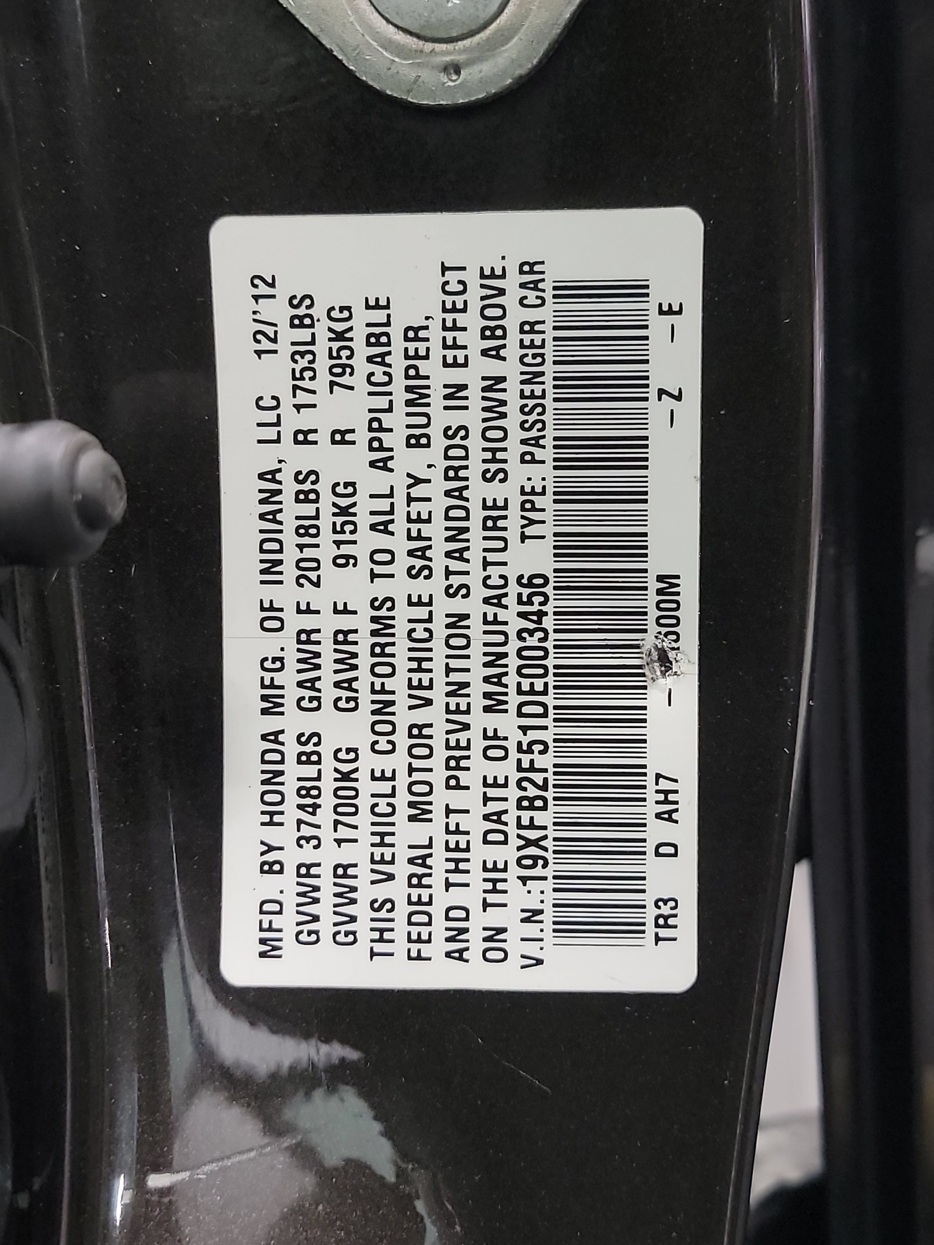 Used 2013 Honda Civic LX image 32