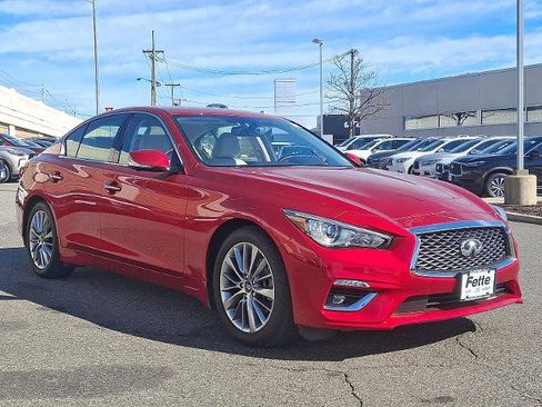 Certified 2023 INFINITI Q50 Luxe w/ Cargo Package image 3