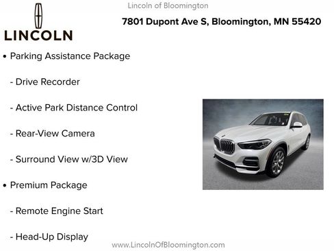 Used 2022 BMW X5 xDrive40i w/ Luxury Seating Package AWD/4WD image 9