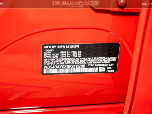 Used 2024 BMW M3 Competition w/ Executive Package image 39