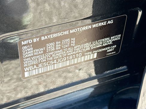 Used 2018 BMW 540i image 45