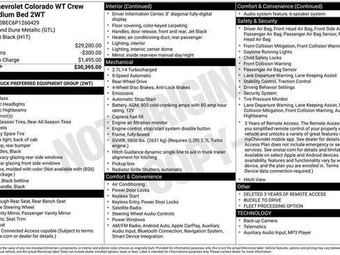 Used 2023 Chevrolet Colorado W/T image 46