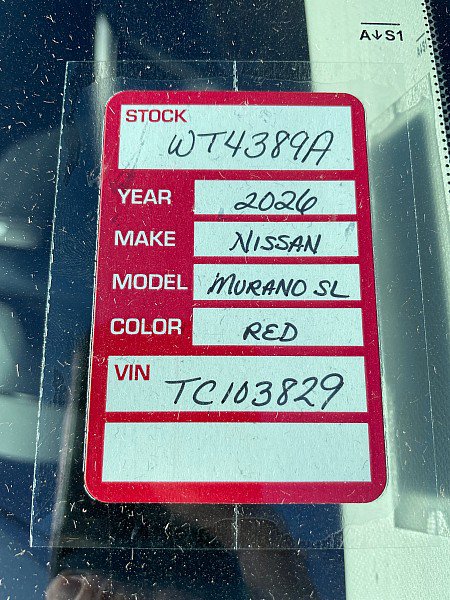Used 2026 Nissan Murano SL AWD/4WD image 20