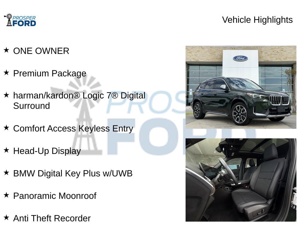 Used 2024 BMW X1 xDrive28i w/ Premium Package AWD/4WD image 5