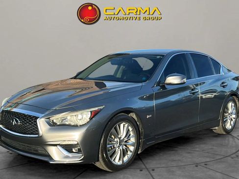 Used 2018 INFINITI Q50 Luxe w/ Cargo Package (L95) image 1