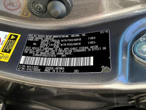 Used 2016 Toyota Highlander XLE FWD image 20