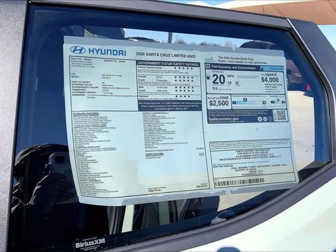 New 2026 Hyundai Santa Cruz Limited image 18