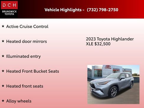 Used 2023 Toyota Highlander XLE image 9