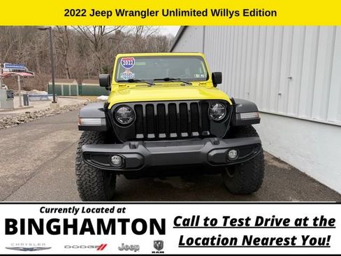 Used 2022 Jeep Wrangler Unlimited Sport AWD/4WD image 3
