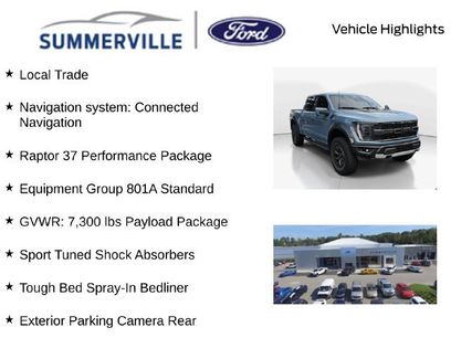 Certified 2023 Ford F150 Raptor w/ Raptor 37 Performance Package
