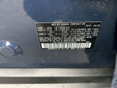 Used 2025 Subaru Outback Limited image 34