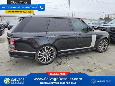 Used 2016 Land Rover Range Rover Supercharged AWD/4WD image 4