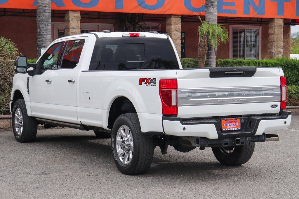 Used 2022 Ford F250 Platinum w/ FX4 Off-Road Package AWD/4WD image 7