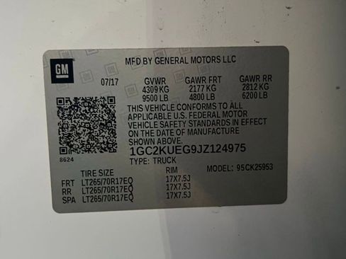 Used 2018 Chevrolet Silverado 2500 W/T w/ WT Convenience Package image 5