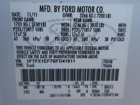 Used 2011 Ford F150 XLT w/ XLT Convenience Pkg image 46