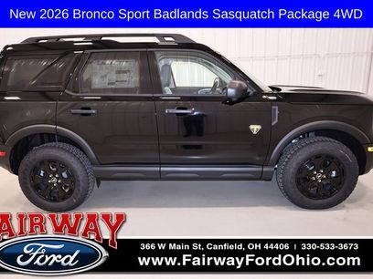 New 2026 Ford Bronco Sport Badlands