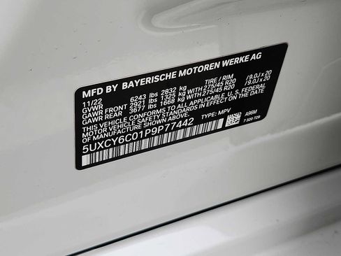 Certified 2023 BMW X6 xDrive40i w/ M Sport Package image 27