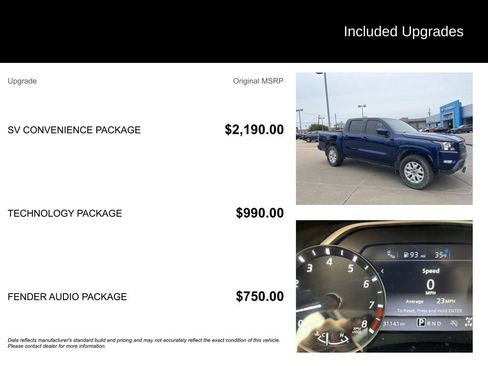 Used 2023 Nissan Frontier SV w/ SV Convenience Package image 5