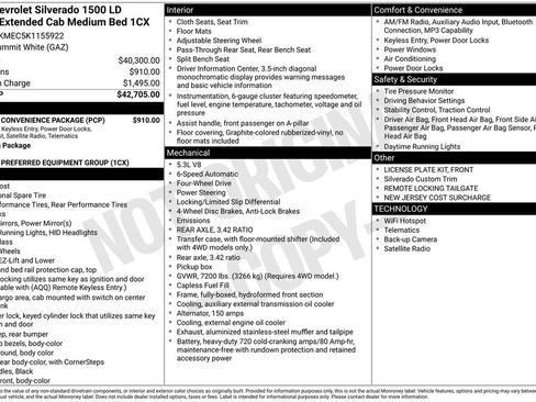 Used 2019 Chevrolet Silverado 1500 Custom w/ Custom Convenience Package image 13