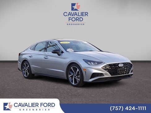 Used 2021 Hyundai Sonata SEL Plus w/ Tech Package FWD image 1