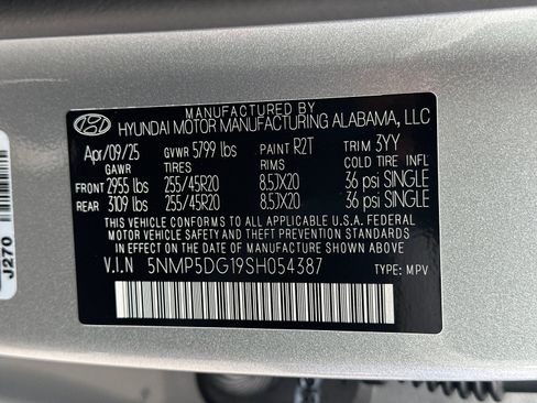 New 2025 Hyundai Santa Fe Calligraphy image 31