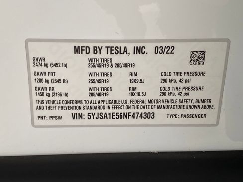 Used 2022 Tesla Model S AWD image 19