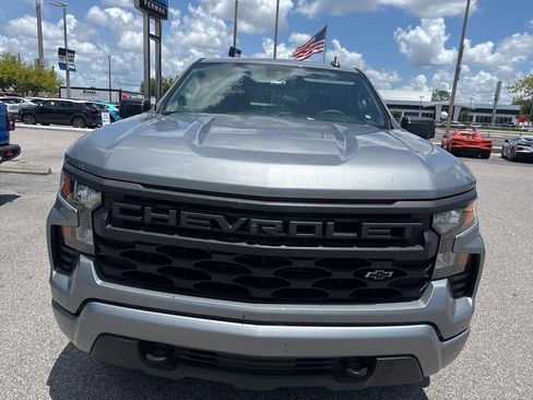 Used 2023 Chevrolet Silverado 1500 Custom w/ LPO, Dark Essentials Package RWD image 2