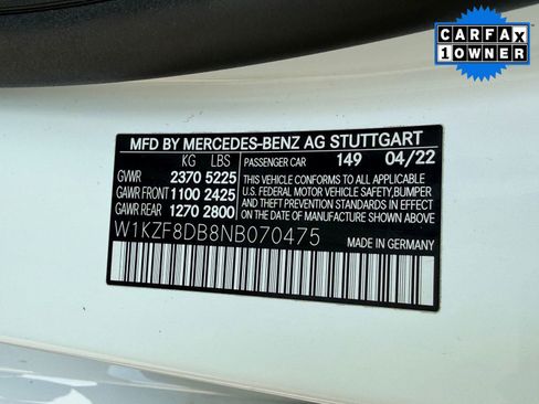 Certified 2022 Mercedes-Benz E 350 E 350 image 21