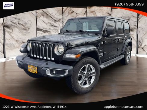 Used 2019 Jeep Wrangler Unlimited Sahara w/ Safety Group image 1