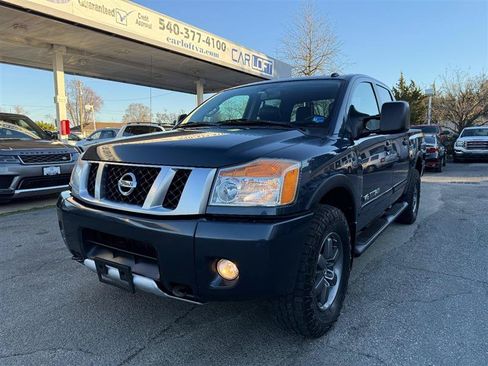 Used 2015 Nissan Titan PRO-4X w/ Pro-4x Luxury Package AWD/4WD image 1
