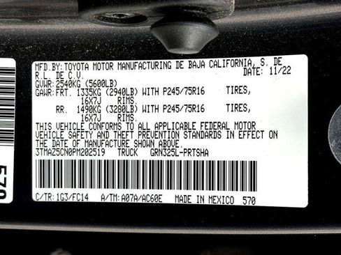 Used 2023 Toyota Tacoma SR5 RWD image 30