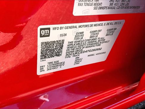 Certified 2026 Chevrolet Silverado 1500 Custom Trail Boss AWD/4WD image 37