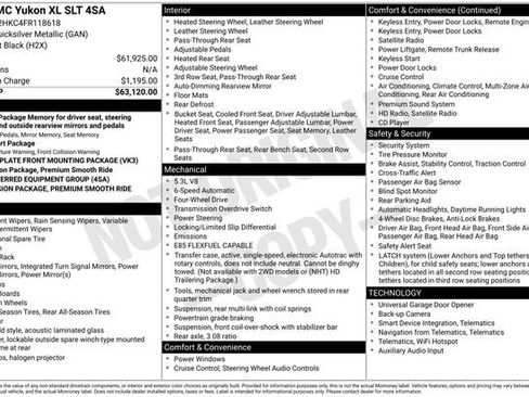 Used 2015 GMC Yukon XL SLT image 33