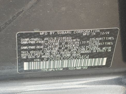 Used 2025 Subaru Crosstrek 2.5i Limited AWD/4WD image 34