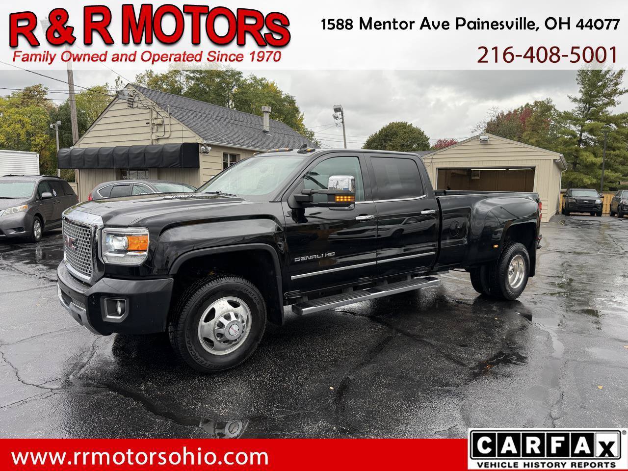 Used 2016 GMC Sierra 3500 Denali w/ Driver Alert Package AWD/4WD image 1
