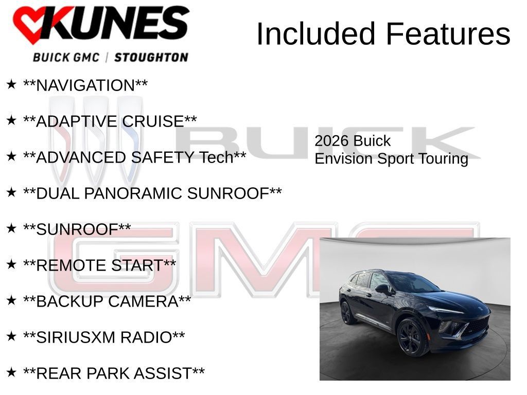 New 2026 Buick Envision Sport Touring AWD/4WD image 2