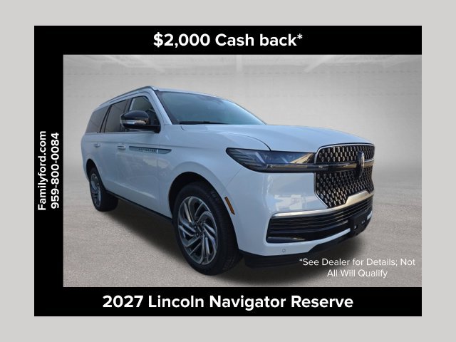 New 2027 Lincoln Navigator Reserve AWD/4WD 360° Tour