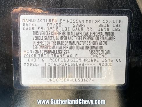 Used 2020 Nissan Kicks S image 36