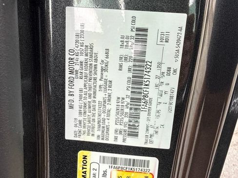 Used 2019 Ford Mustang GT Premium w/ Equipment Group 401A RWD image 49