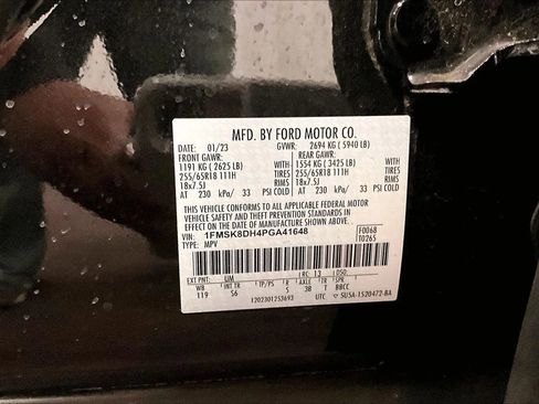 Certified 2023 Ford Explorer XLT w/ Equipment Group 202A image 34