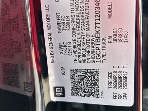 New 2026 Chevrolet Colorado W/T AWD/4WD image 35