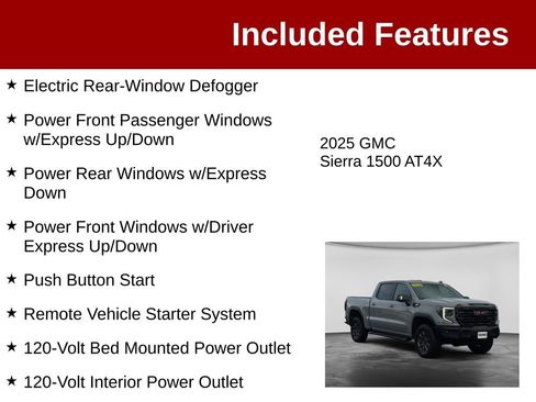 Used 2025 GMC Sierra 1500 AT4X AWD/4WD image 4