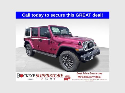 New 2026 Jeep Wrangler Unlimited Sahara w/ Whitecap Package AWD/4WD image 1