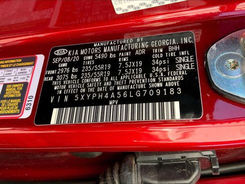 Used 2020 Kia Sorento EX image 33