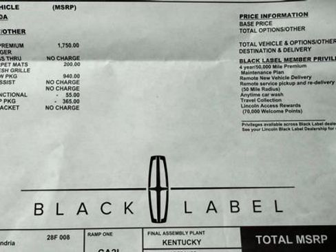 Used 2022 Lincoln Navigator L Black Label image 29