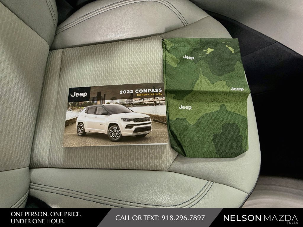 Used 2022 Jeep Compass Latitude w/ Sun and Sound Group AWD/4WD image 49
